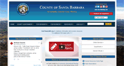 Desktop Screenshot of countyofsb.org