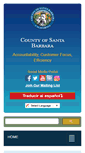 Mobile Screenshot of countyofsb.org